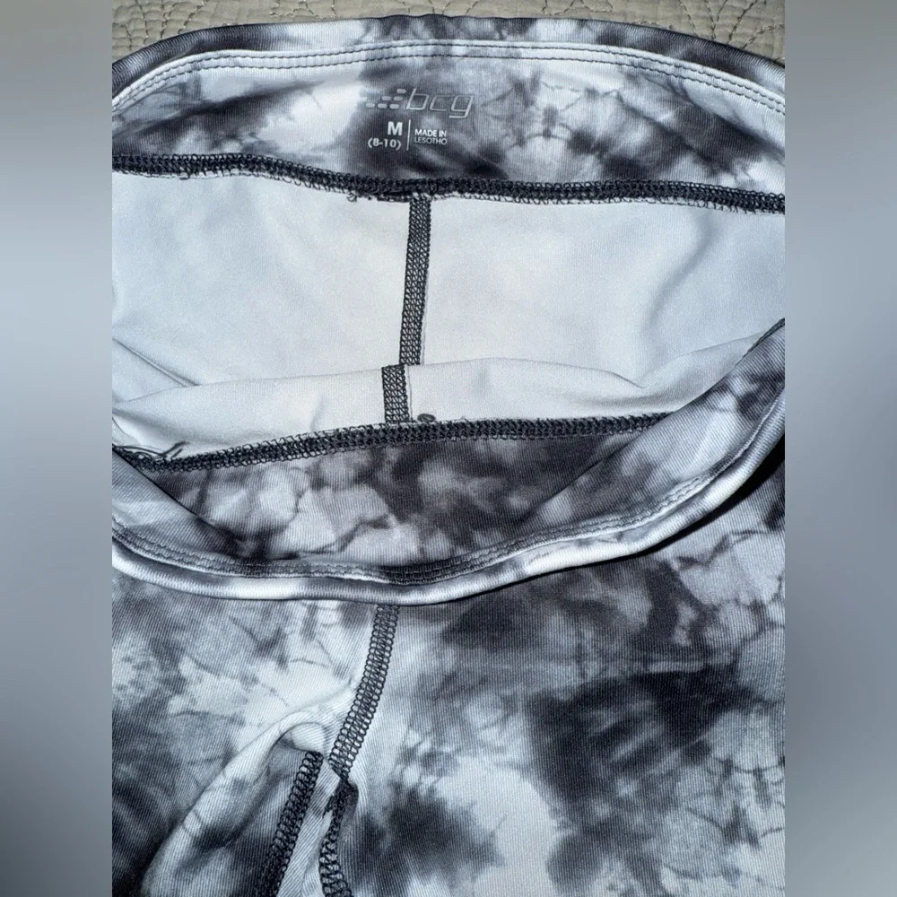 Justice Black and Tie-Dye Leggings‎ Set
